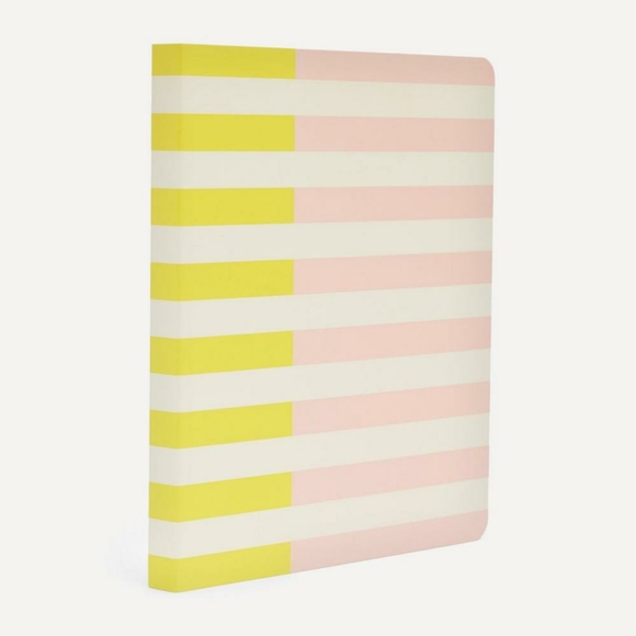 Kate Spade Striped Colorblock Notebook - Picture 3 of 5